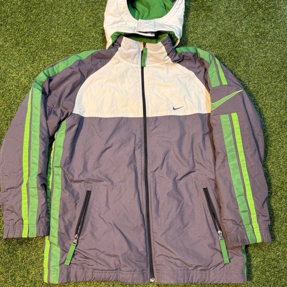 Vintage Nike Reversible Hooded Jacket (Approx. Size L/XL)